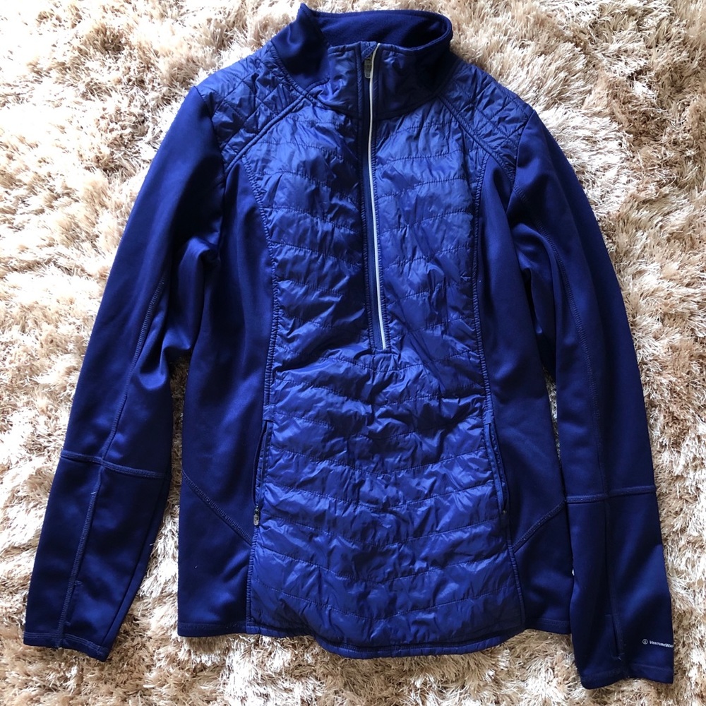Blue Champion Duo Dry Puffer Pullover Jacket